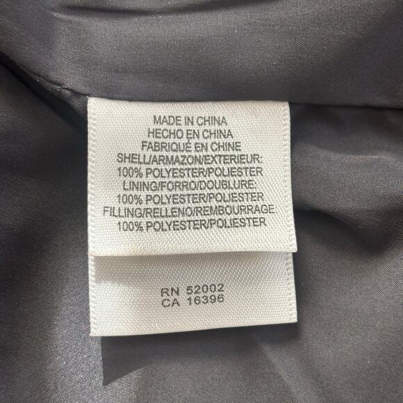 Retro preppy, Liz Claiborne small puffer multicolor plaid vest. - Picture 7 of 12